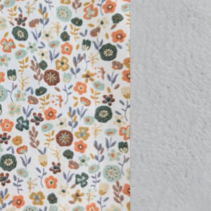 Jardin d'automne - Eponge bambou blanche