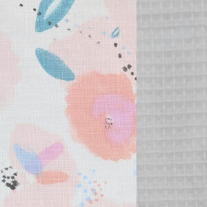 Nuance pastel - Nid d'abeille blanc