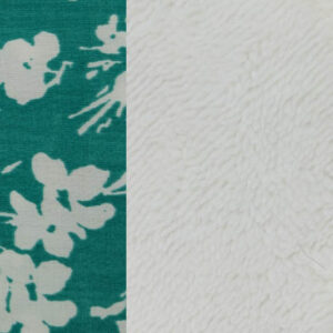 Pochoir fleural - Eponge bambou écru