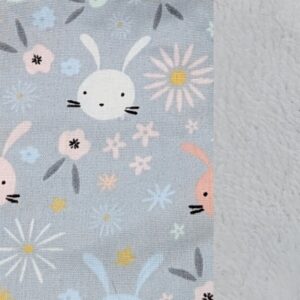 Rêve de lapin - Eponge coton blanc