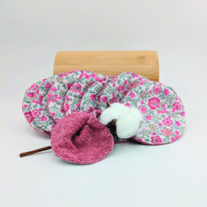 Lot de 8 cotons lavables